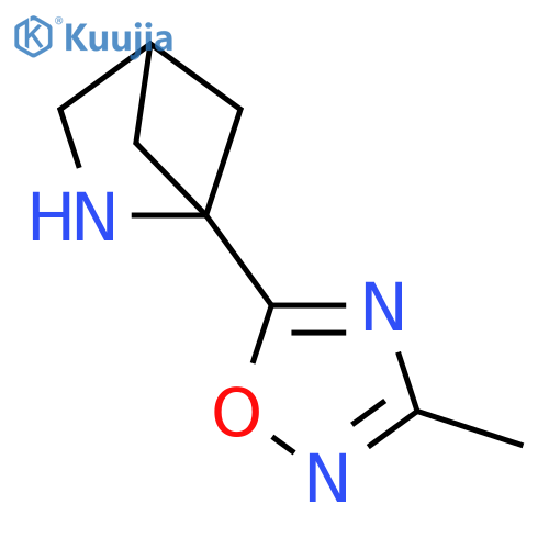 1-(3-methyl-1,2,4-oxadiazol-5-yl)-2-azabicyclo2.1.1hexane structure
