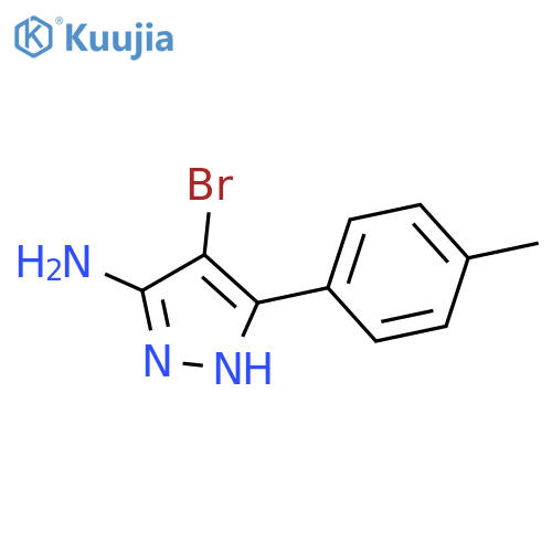 4-Bromo-3-P-Tolyl-1h-Pyrazol-5-Amine structure
