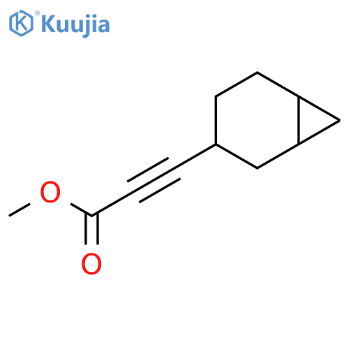 2-Propynoic acid, 3-bicyclo[4.1.0]hept-3-yl-, methyl ester structure