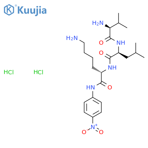 H-Val-Leu-Lys-pNA·2 HCl structure