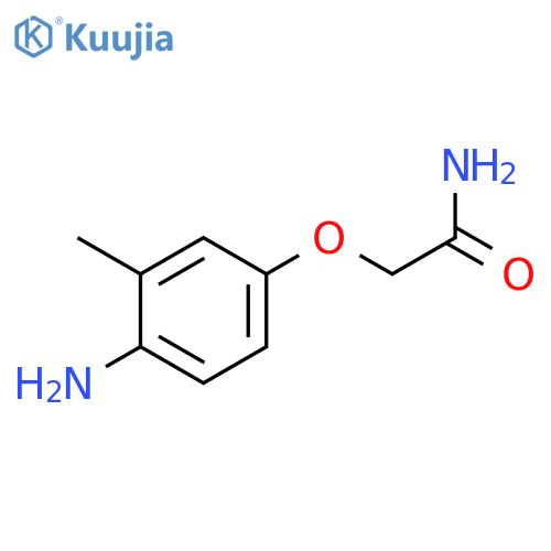 2-(4-amino-3-methylphenoxy)Acetamide structure