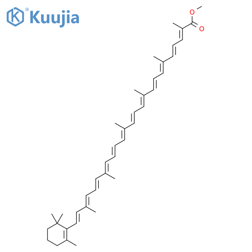 Torularhodin, methyl ester structure