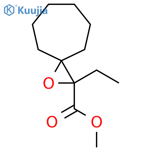 Methyl 2-ethyl-1-oxaspiro[2.6]nonane-2-carboxylate structure