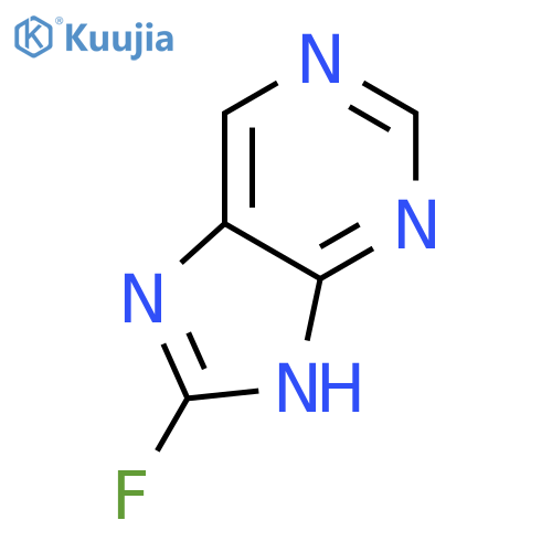 9H-Purine, 8-fluoro- structure