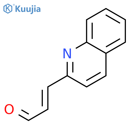 3-(quinolin-2-yl)prop-2-enal structure