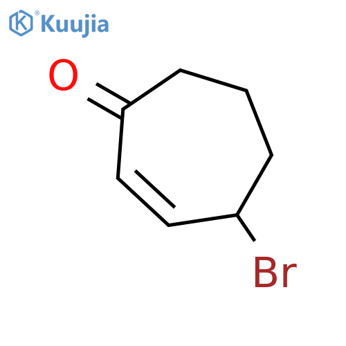4-bromocyclohept-2-en-1-one structure