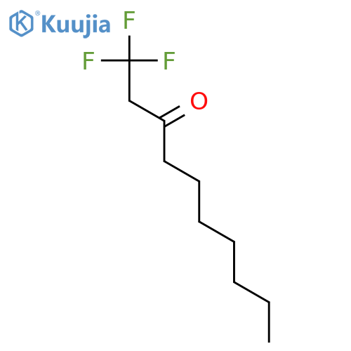 3-Decanone, 1,1,1-trifluoro- structure
