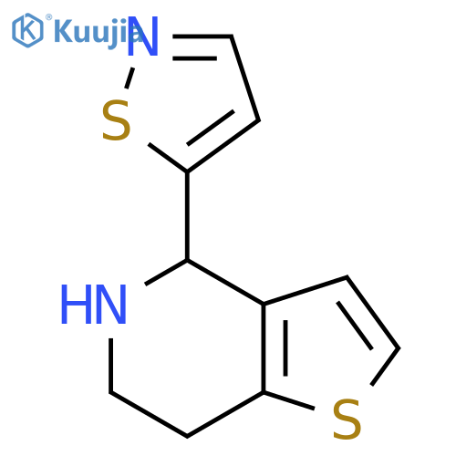 5-{4H,5H,6H,7H-thieno3,2-cpyridin-4-yl}-1,2-thiazole structure