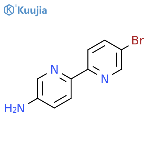 6-(5-bromopyridin-2-yl)pyridin-3-amine structure