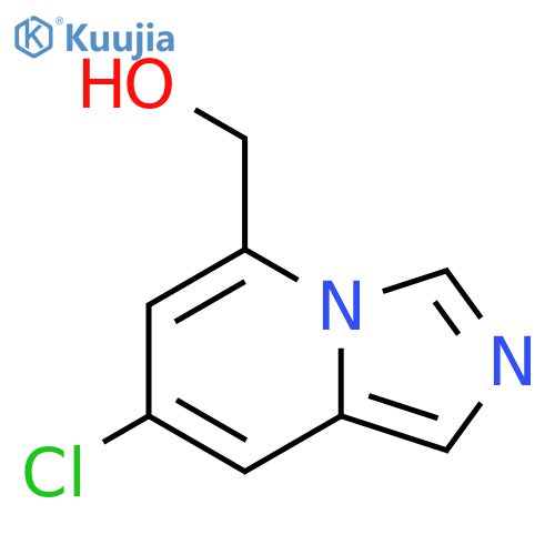{7-chloroimidazo[1,5-a]pyridin-5-yl}methanol structure