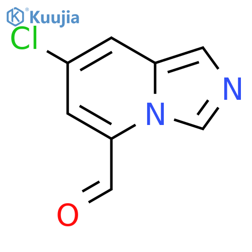 7-Chloroimidazo[1,5-a]pyridine-5-carbaldehyde structure