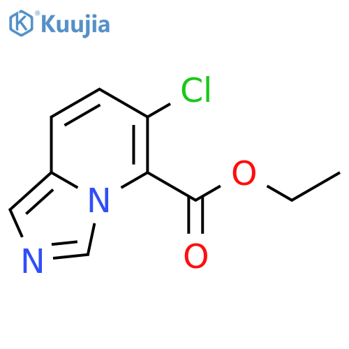 Ethyl 6-Chloroimidazo[1,5-a]pyridine-5-carboxylate structure