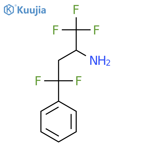 1,1,1,4,4-pentafluoro-4-phenylbutan-2-amine structure