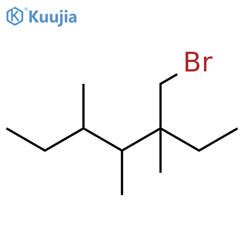Heptane, 3-(bromomethyl)-3,4,5-trimethyl- structure