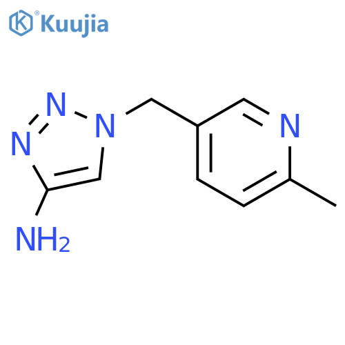 1-(6-methylpyridin-3-yl)methyl-1H-1,2,3-triazol-4-amine structure