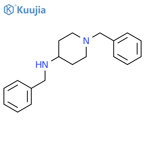 N,1-dibenzylpiperidin-4-amine structure