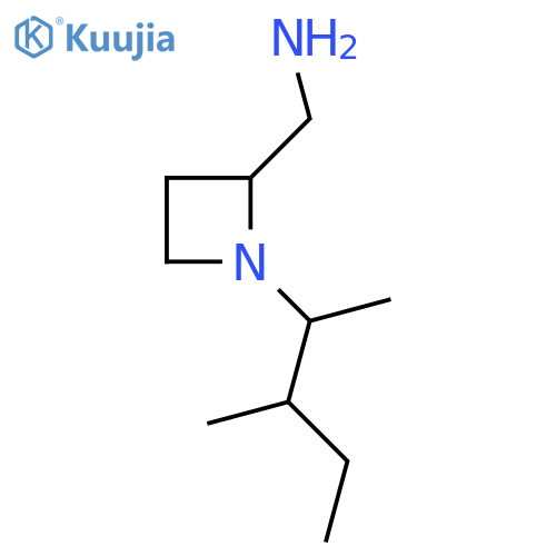 1-(3-methylpentan-2-yl)azetidin-2-ylmethanamine structure