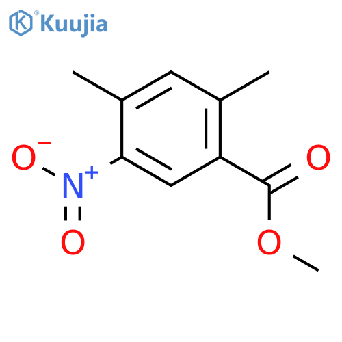 Methyl 2,4-dimethyl-5-nitrobenzoate structure