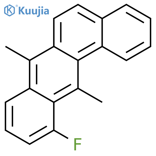 11-fluoro-7,12-dimethyltetraphene structure