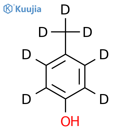 p-cresol-d7 structure