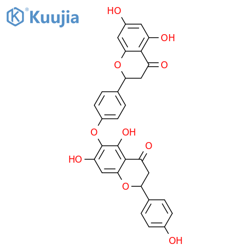 Hinokiflavone; 2,2'',3,3''-Tetrahydro structure