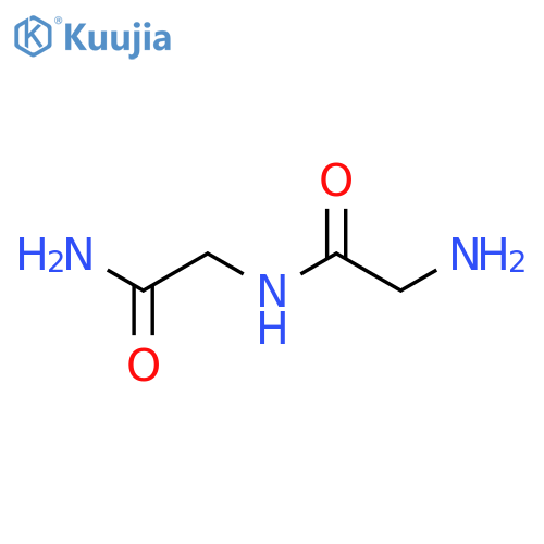 Glycinamide, glycyl- structure