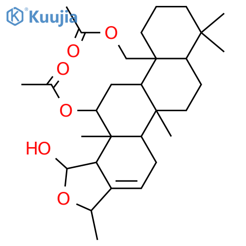 24,25-Epoxy-24-methyl-16-scalarene-12,22,25-triol; (12α,24β,25α)-form, 12,22-Di-Ac structure
