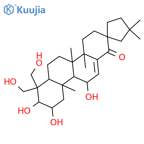 19(18→17)-Abeo-2,3,11,23,24-pentahydroxy-28-nor-12-oleanen-18-one; (2α,3α,11α,17S)-form structure