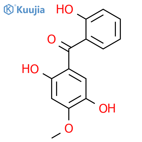 Methanone, (2,5-dihydroxy-4-methoxyphenyl)(2-hydroxyphenyl)- structure