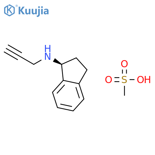 (S)-Rasagiline Mesylate structure