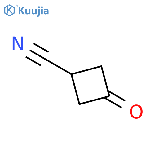 3-Oxocyclobutanecarbonitrile structure