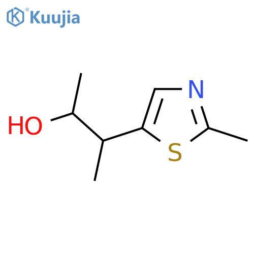 3-(2-methyl-1,3-thiazol-5-yl)butan-2-ol structure
