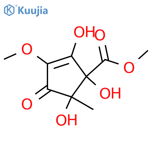 1,2,5-Trihydroxy-3-methoxy-5-methyl-4-oxo-2-cyclopentene-1-carboxylic acid; (1RS,5RS)-form, Me ester structure