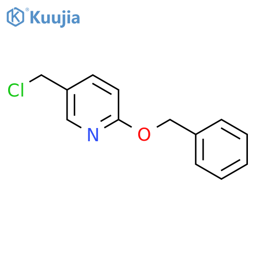 2-(Benzyloxy)-5-(chloromethyl)pyridine structure