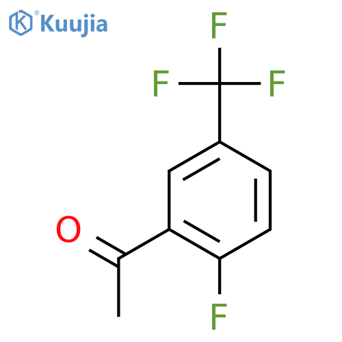 2'-Fluoro-5'-(trifluoromethyl)acetophenone structure