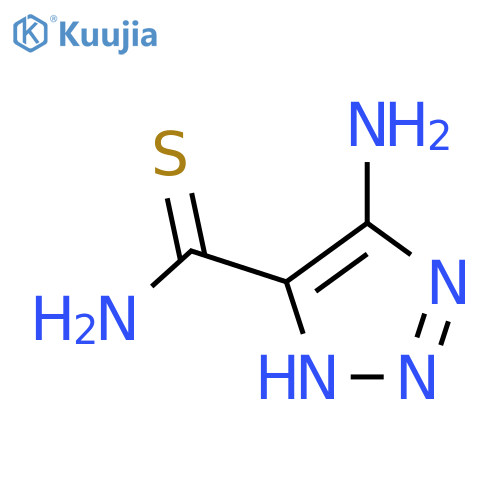 5-amino-2H-1,2,3-triazole-4-carbothioamide structure