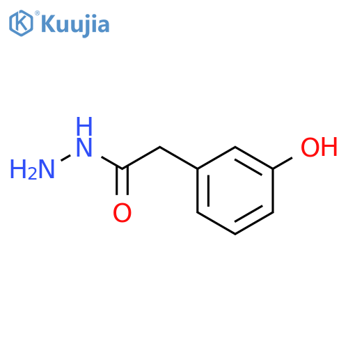 2-(3-hydroxyphenyl)acetohydrazide structure