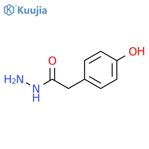 2-(4-Hydroxyphenyl)acetohydrazide structure