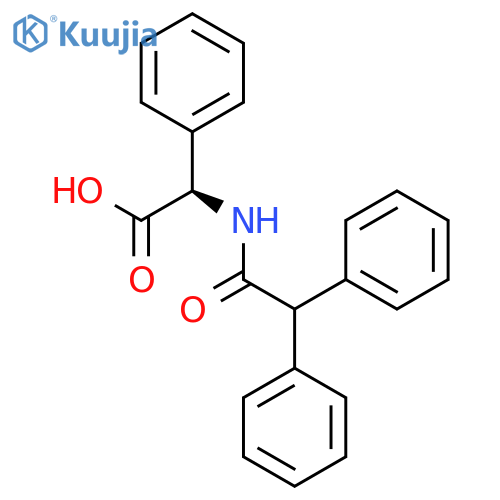 (2R)-(Diphenylacetyl)amino(phenyl)acetic Acid structure