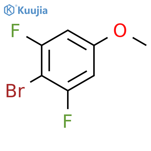 4-Bromo-3,5-difluoroanisole structure