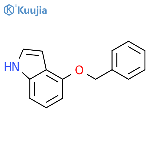 4-(benzyloxy)-1H-indole structure
