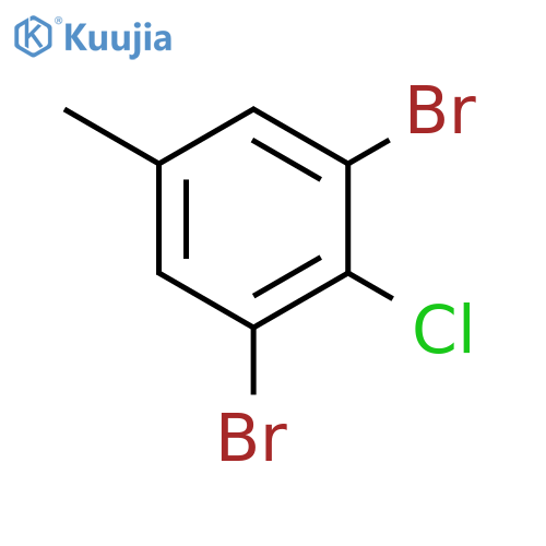4-Chloro-3,5-dibromotoluene structure