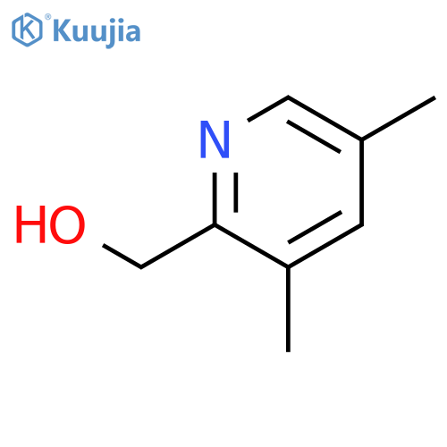 3,5-Dimethyl-2-pyridinemethanol structure