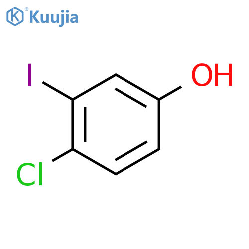 4-Chloro-3-iodophenol structure