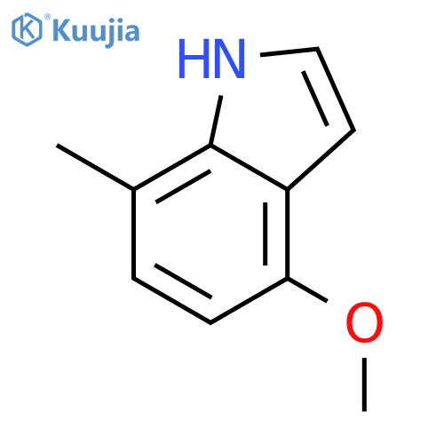 4-Methoxy-7-methylindole structure