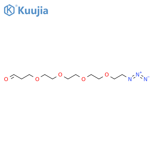 Ald-PEG4-azide structure