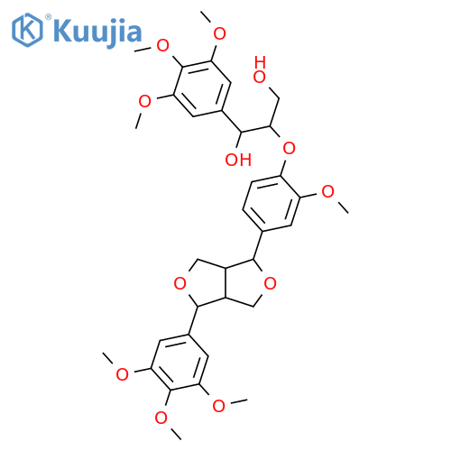 Buddlenol E; (7S,7'S,7''S,8R,8'R,8''R)-form, 3-Demethoxy, 5',5''-dimethoxy, 4',4''-di-Me ether structure