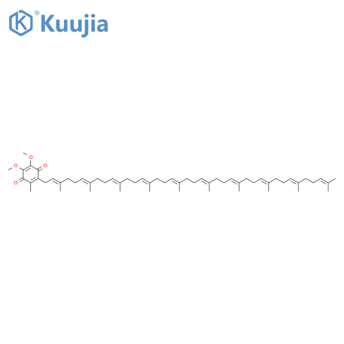 2-(3,7,11,15,19,23,27,31,35,39-decamethyltetraconta-2,6,10,14,18,22,26,30,34,38-decaenyl)-5,6-dimethoxy-3-methyl-cyclohexa-2,5-diene-1,4-dione structure