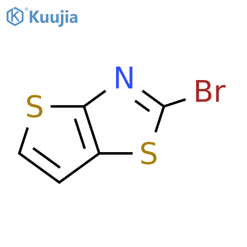 Thieno[2,3-d]thiazole, 2-bromo- structure