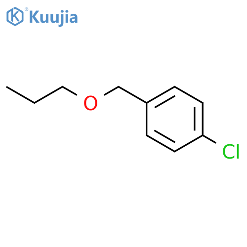 Benzene, 1-chloro-4-(propoxymethyl)- structure